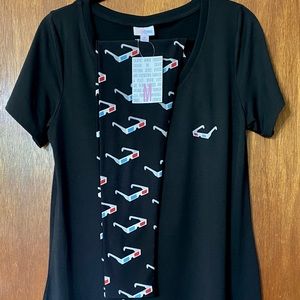 LulaRoe M Christy and OS 3D outfit